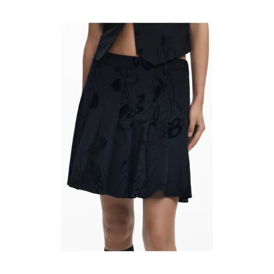 Desigual Dame Skjørt Svart XS,