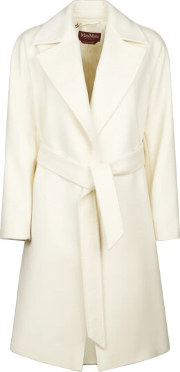 Max Mara Dame Frakker Hvit 2XS,