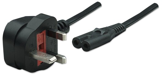 MANHATTAN Power Cord/Cable, Uk 3-Pin
