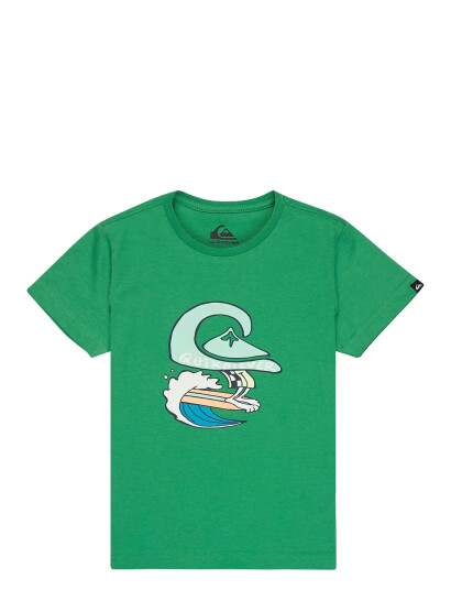 Quiksilver Ev Human Wave Ss Boy Green 91 Quiksilver Ev Human Wave Ss Boy Green 91