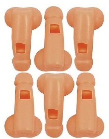 Crosswear Willy 6 stk Penisformet Fløyter 142232 Crosswear Willy 6 stk Penisformet Fløyter 142232