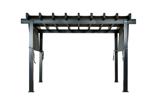 Pergola Hvaler 3x4m Svart farge