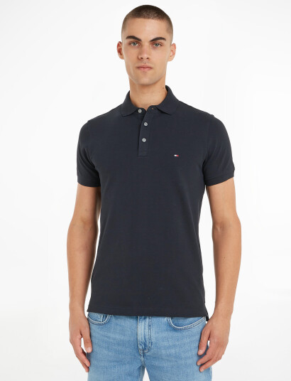 Tommy Hilfiger Core 1985 Slim Polo - Blue - XL