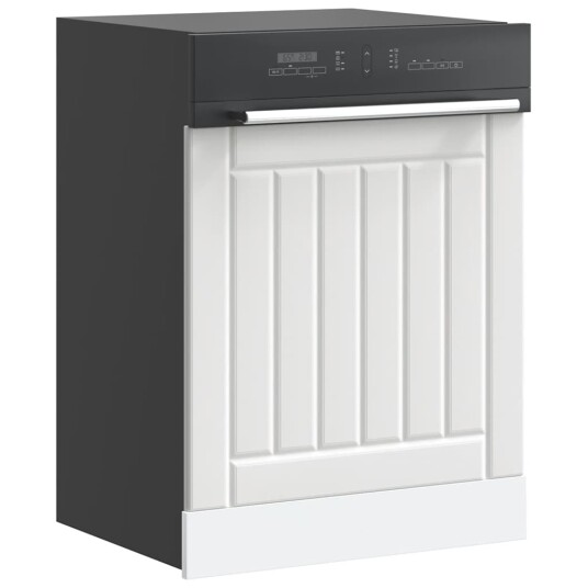  Oppvaskmaskin panel Lucca hvit konstruert tre 8721158422439