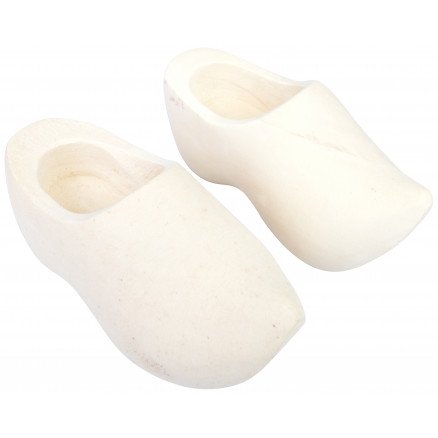 Diverse Nederlandske tresko 10cm 1 par