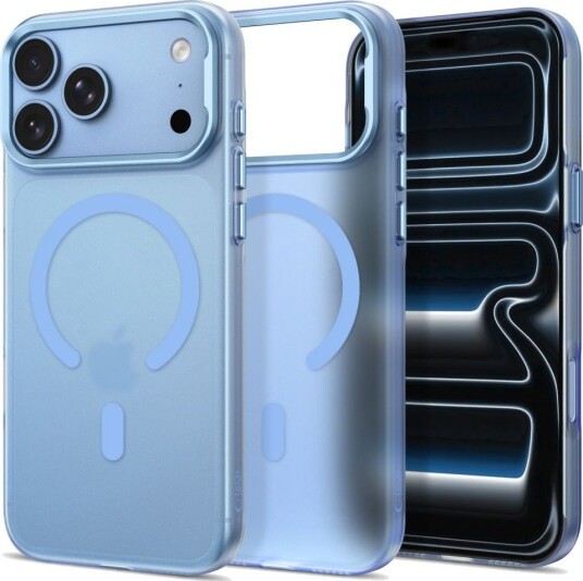Tech-Protect MagZero MagSafe-etui til iPhone 17 Pro Max / 18 Pro Max – lysblå matt