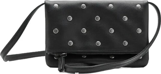 Mango Mini Studded Bag   Black   ONE SIZE