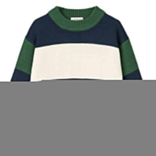 LIEWOOD Classic Navy Multi Mix Orlane Stripe Strikk Jumper 134-140 LIEWOOD Classic Navy Multi Mix Orlane Stripe Strikk Jumper 134-140