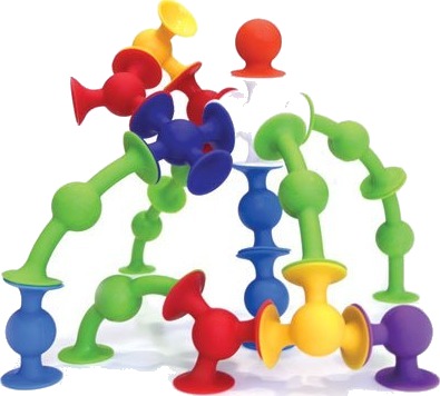 Fat Brain Toys Byggebobler Squigz 22 deler
