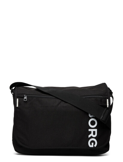 Björn Borg Core Flapbag - Black - ONE SIZE Björn Borg Core Flapbag - Black - ONE SIZE