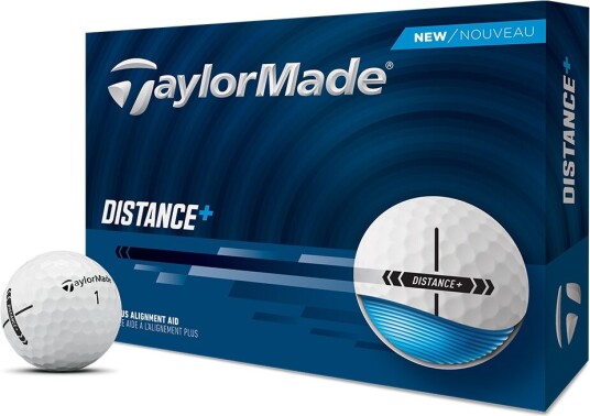 Taylormade Distance+ Golfball Hvit Taylormade Distance+ Golfball Hvit