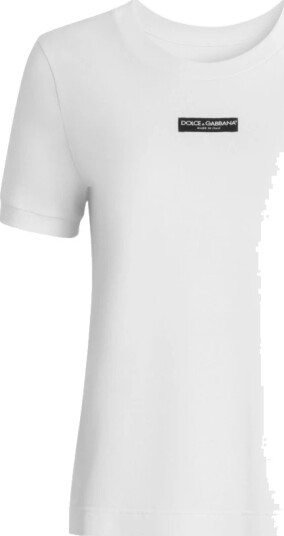 Dolce & Gabbana Dame Topper Hvit L, Dolce & Gabbana Dame Topper Hvit L,