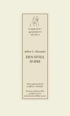 Den Sivile Sfære Av Jeffrey C. Alexander
