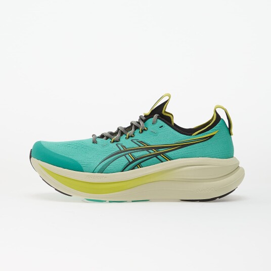 Asics Men"s GEL Nimbus 28 TR Aurora Green/Black 45 Asics Men"s GEL Nimbus 28 TR Aurora Green/Black 45