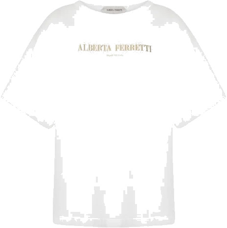 Alberta Ferretti Dame Topper Hvit S,