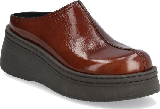 MIISTA | Mego Dark Brown Mules | 38