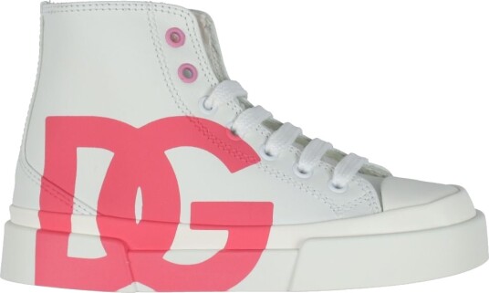 Dolce & Gabbana Støvler   Hvit/Rosa   Dolce & Gabbana   27   Støvler