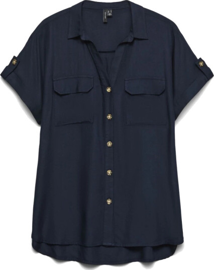 Vero Moda Dame Bluser & Skjorter Blå M,