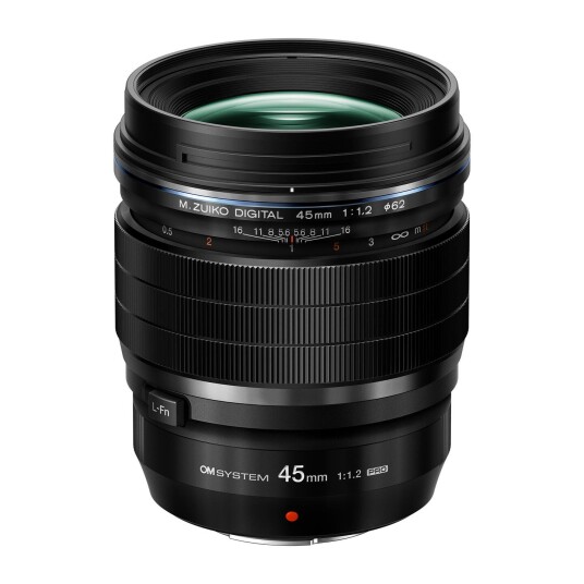 OM SYSTEM M.Zuiko ED 45mm f1.2 PRO Lyssterkt portrettobjektiv for MFT