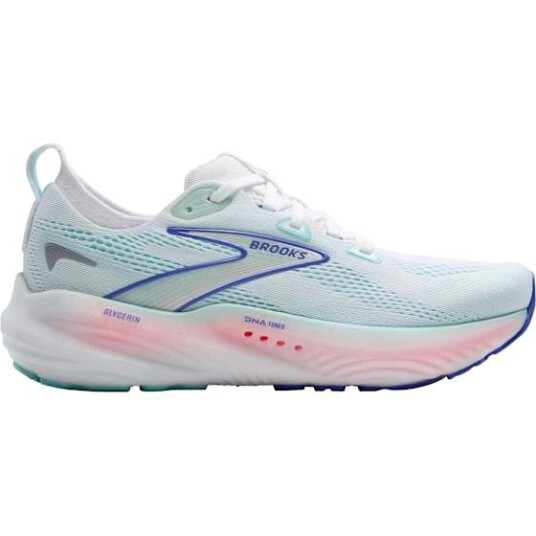 Brooks Glycerin 22 Dame White/Limpet Shell/Amparo Blue 40