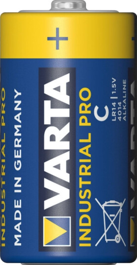 Varta 20-pack Alkalisk C-batteri 1,5V med 7800 mAh kapasitet
