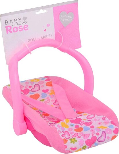 Baby Rose Dukkeseng Passer dukker opptil 38 cm 3+ år Rosa
