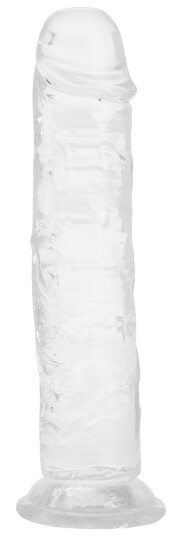 Willie City Realistisk Dildo med Sugekopp Klar 22 cm   - Klar