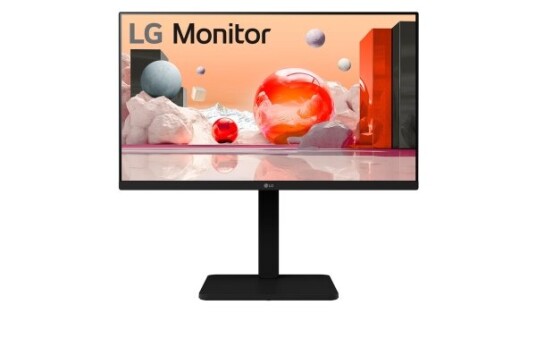 LG 24BA560-B 24" Full HD IPS Monitor med Høydejustering og Innebygde Høyttalere LG 24BA560-B 24" Full HD IPS Monitor med Høydejustering og Innebygde Høyttalere