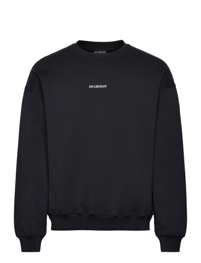 HAN Kjøbenhavn Daily Oversized Crew Neck - Black - XXL