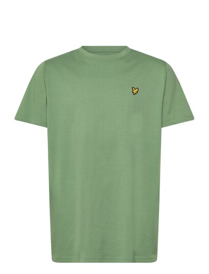 Lyle & Scott Plain T Shirt Green 12 13 Lyle & Scott Plain T Shirt Green 12 13