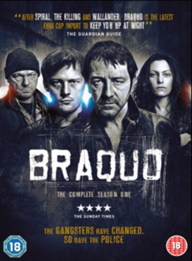 Braquo Sesong 1 DVD Braquo Sesong 1 DVD