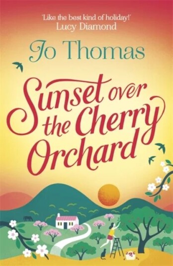 Sunset Over The Cherry Orchard Av Jo Thomas