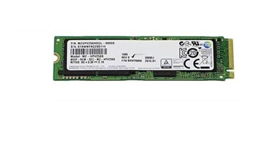 Intel - SSD - kryptert - 256 GB - intern - M.2 2280 - PCIe 3.0 x4 - TCG Opal Encryption 2.0 - for ThinkPad X395 20NM