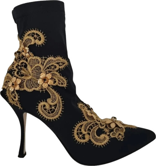 Dolce & Gabbana Dame Sko Svart 37 EU, Dolce & Gabbana Dame Sko Svart 37 EU,