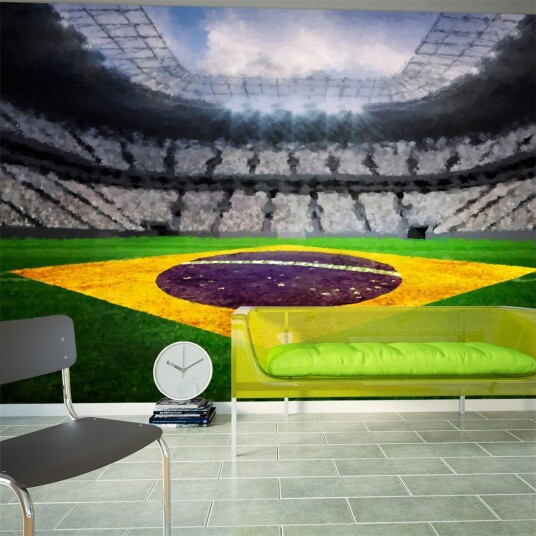 Fototapet Brazilian Stadium 100x70 - Artgeist sp. z o. o.