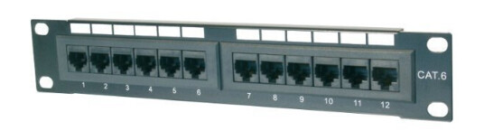 Digitus Patchpanel Sort Cat5e 1u