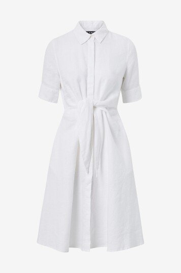 Lauren Ralph Lauren - Skjortekjole - Hvit