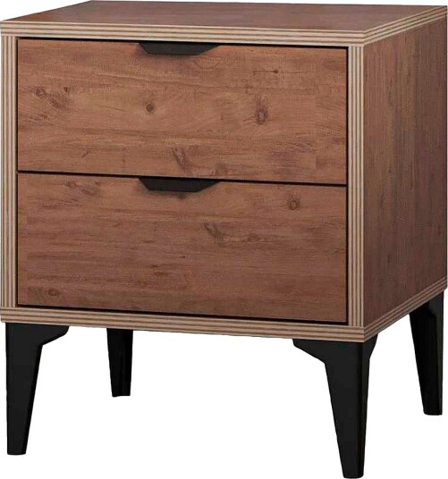 Hanah Home Nattbord Arden Brun Hanah Home Nattbord Arden Brun