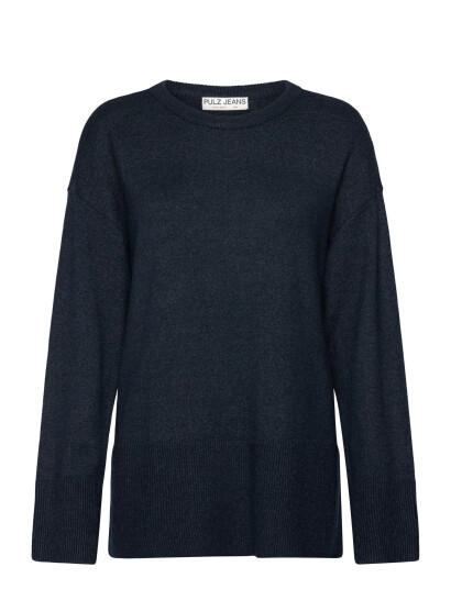 Pulz Jeans Pzsteffi Oneck Pullover - Navy - S