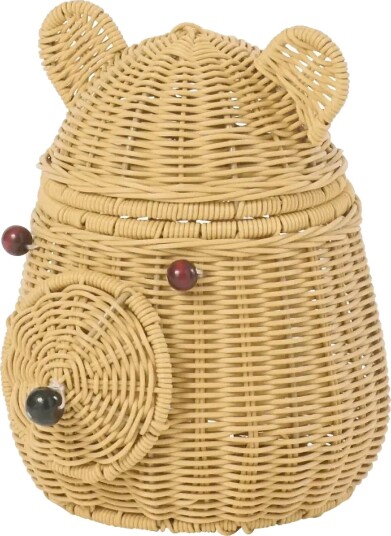 J Line Basket Bear Synthetic Natural One Size