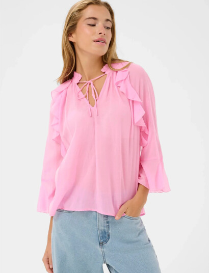 Kaffe Kaflora Blouse Pink 46