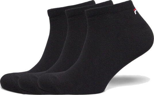 FILA Socks Fila 3Pk Invisible Plain Socks - Black - 43-46 FILA Socks Fila 3Pk Invisible Plain Socks - Black - 43-46