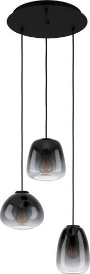 EGLO Takpendel Aguilares Ø430 Mm Svart Takpendler EGLO Takpendel Aguilares Ø430 Mm Svart Takpendler