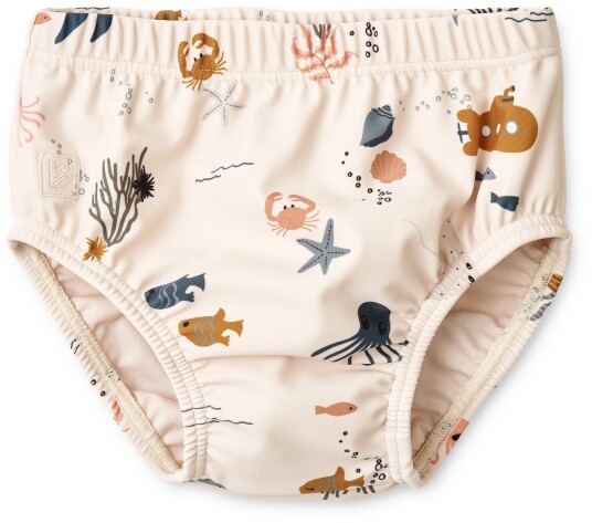 LIEWOOD Anthony Baby Badebukse Sea Creature/Sandy 80