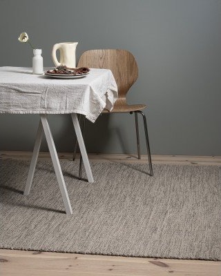 Kilands Hygge linen håndvevd ullteppe