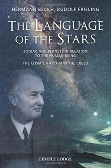 The Language Of The Stars Av Hermann Beckh, Rudolf Frieling