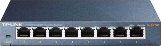 TP-Link TL-SG108 8-Port 10/100/1000Mbps Desktop Switch (6935364021153) TP-Link TL-SG108 8-Port 10/100/1000Mbps Desktop Switch (6935364021153)