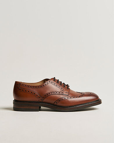Loake 1880 Chester Dainite Brogue Mahogany Burnished Calf Loake 1880 Chester Dainite Brogue Mahogany Burnished Calf