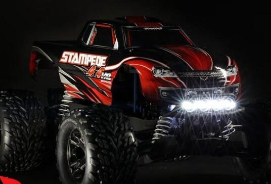 Traxxas 6784 Chrome LED Lightbar Clear Lights 4
