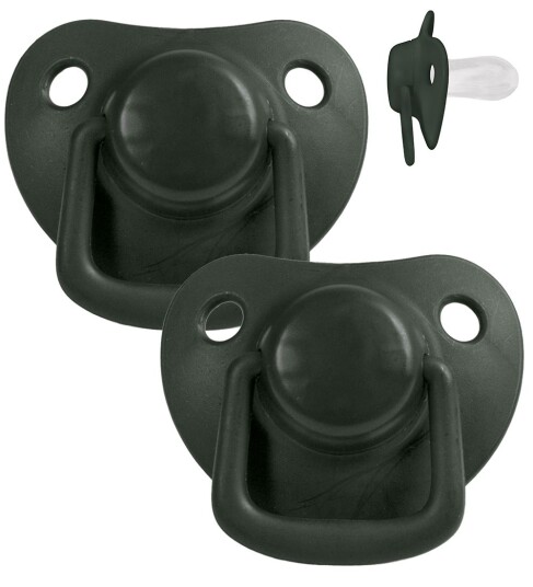 Filibabba Sutter 2-Pak - Dark Green 0-6 Mdr. - Green - ONE SIZE